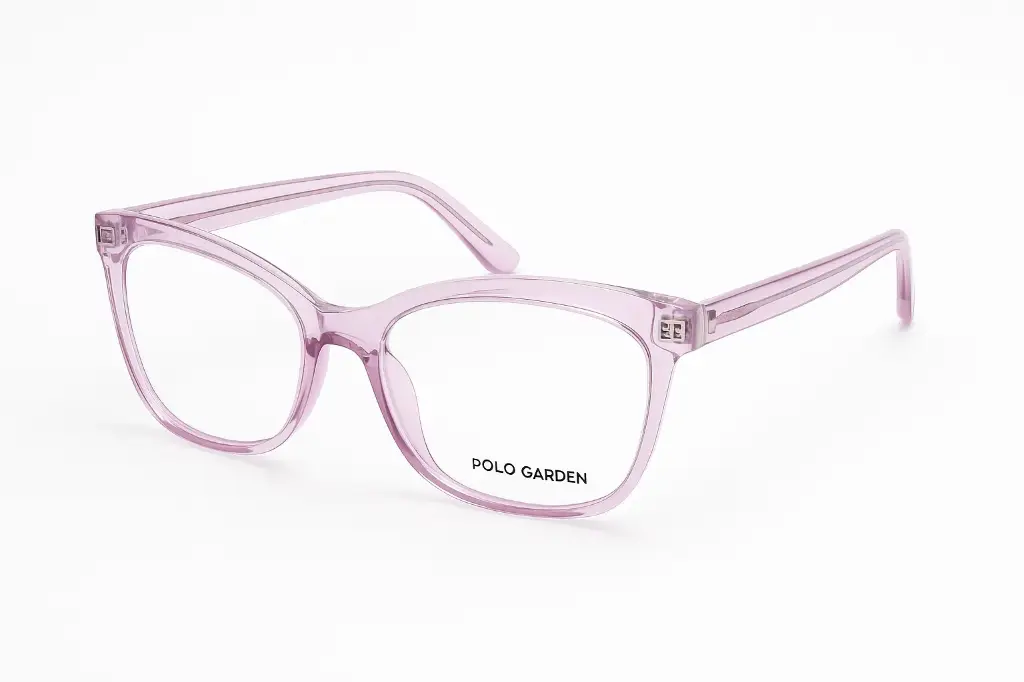 Lunettes femme forme papillon couleur  mauve – Showroom Luxe Optique VDN.webp
