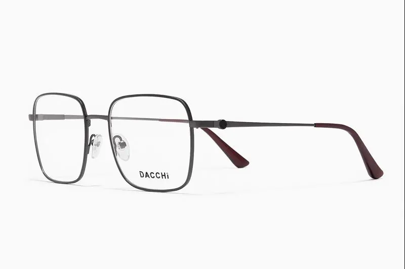 Monture Dacchi femme métal noir marron élégante – Opticien Dakar.webp